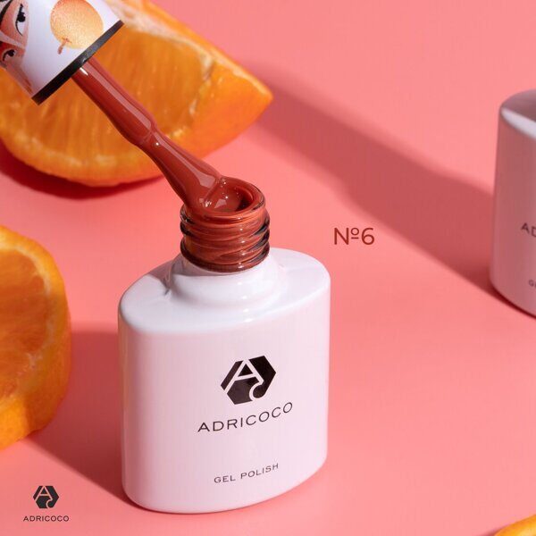 Гель-лак Adricoco Mandarin Sun №06