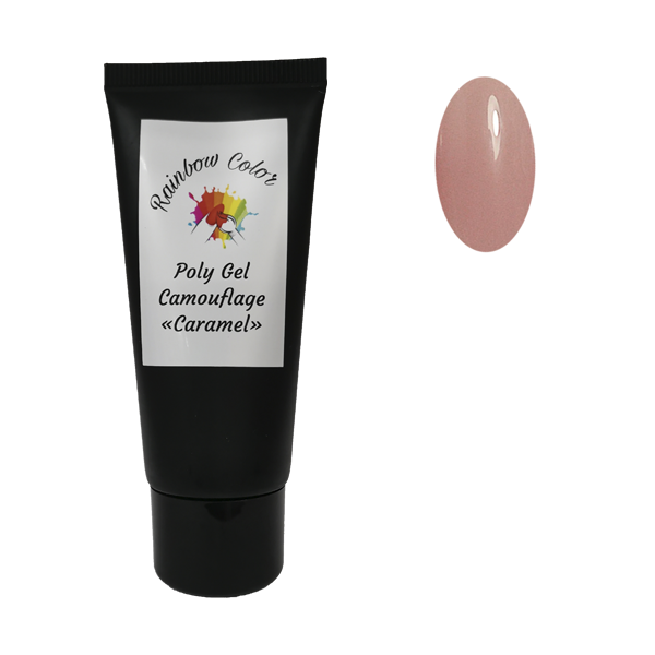 Полигель (акригель) Rainbow Color PolyGel  Карамель
