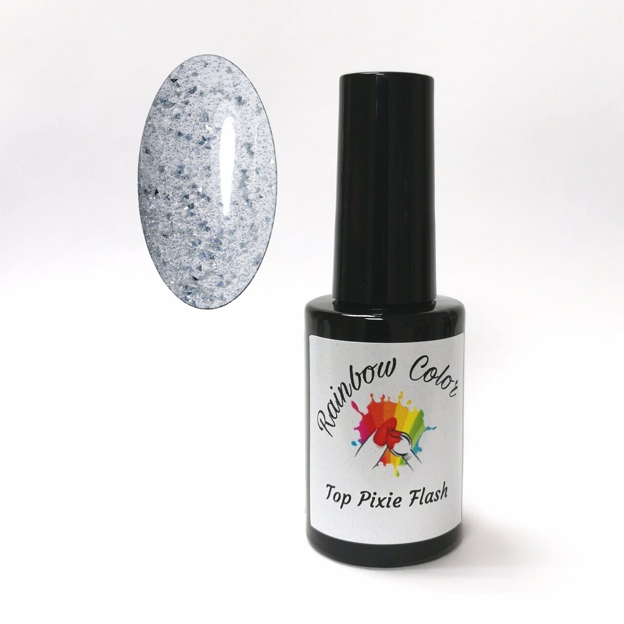 Топ Rainbow Color Pixi flash светоотражающий топ с кристалликами пикси 10 g